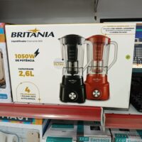 LICUADORA 1050W 2,6L 4VEL P/HIELO FILTRO BRITNANIA