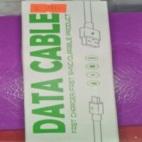 CABLE LIGHTNING-USB A 2MTS DATA CABLE G-003