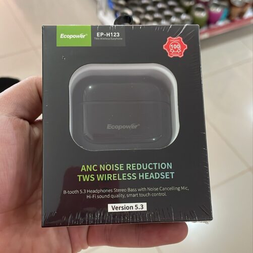 AURICULAR INALAMBRICO ECOPOWER EP-H123 C/GOMA