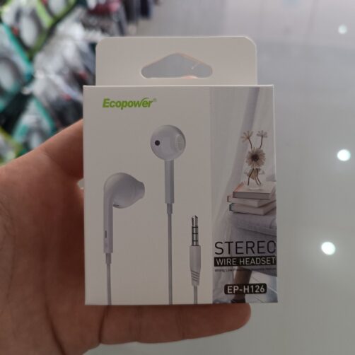 AURICULAR C/CABLE ECOPOWER EP-H126