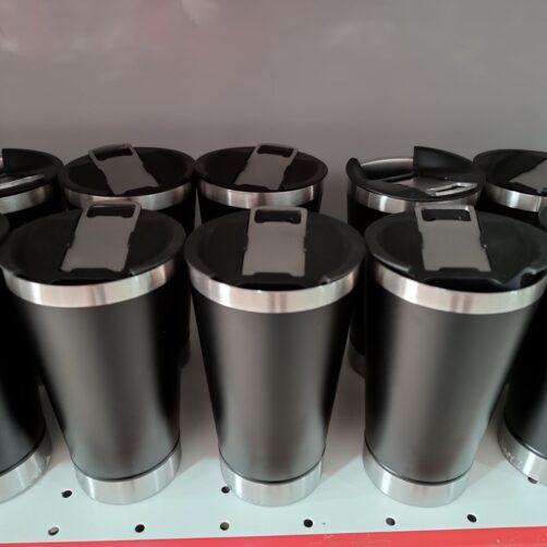 VASO TERMICO C/ABRIDOR HD-10004 473ML NEGRO INOVA