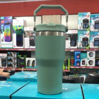 VASO TERMICO YQ-10005 C/MANIJA 700ML COLORIDO