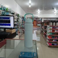 HOPPIE C/MANIJA COLORIDO 750ML INOX M-44782