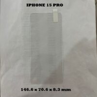 VIDRIO IPHONE 15 PRO NORMAL