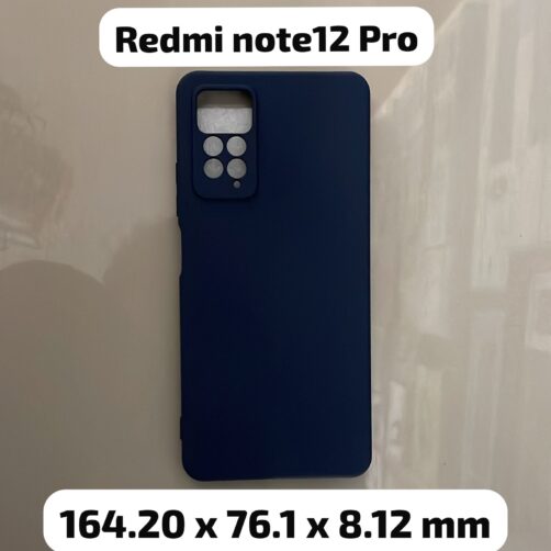 CAPA REDMI NOTE 12 PRO 4G/NOTE 11 PRO 5G UNICOLOR