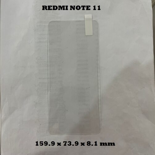 VIDRIO REDMI NOTE 11