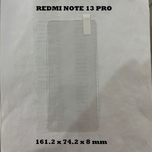 VIDRIO REDMI NOTE 13 PRO