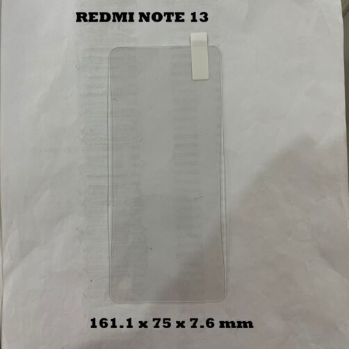 VIDRIO REDMI NOTE 13