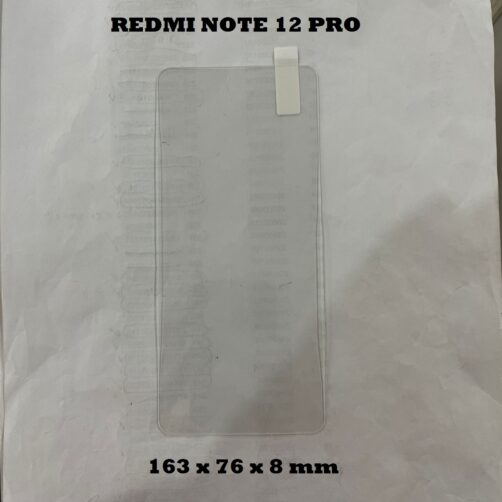 VIDRIO REDMI NOTE 12 PRO