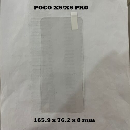 VIDRIO POCO X5/X5 PRO