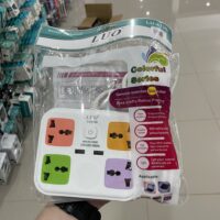 ZAPATILLA 4 ENCHUFES 2 USB LUO LU-4130