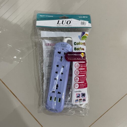 ZAPATILLA LUO 5 ENCHUFES 3 USB