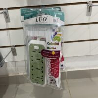 ZAPATILLA LUO 3 ENCHUFES 2 USB LU-4912