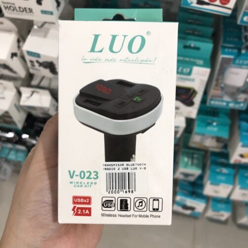 TRANSMISOR BLUETOOTH/RADIO 2 USB LUO V-023