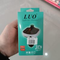 TRANSMISOR BT/RADIO 2 USB LUO X9