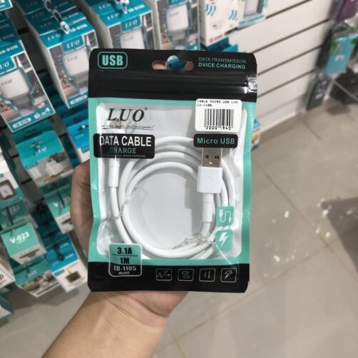 CABLE MICROUSB-USB A LUO LU-1105