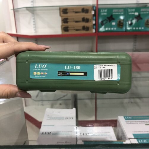 LINTERNA RECARGABLE LUO LU-180