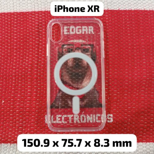 CAPA IPHONE XR MAGNETICO TRANSPARENTE