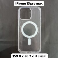 CAPA IPHONE 15 PRO MAX CLEAR MAGNETIC