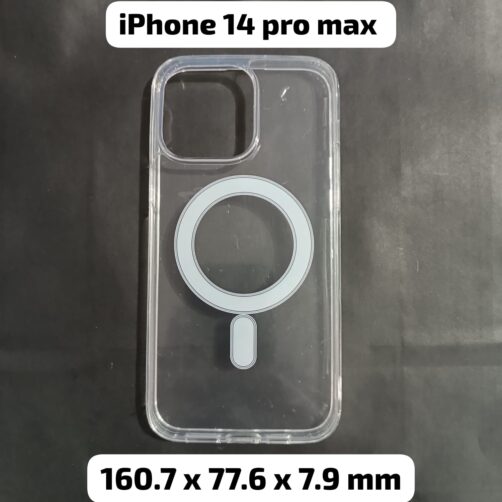 CAPA IPHONE 14 PRO MAX CLEAR MAGNETIC