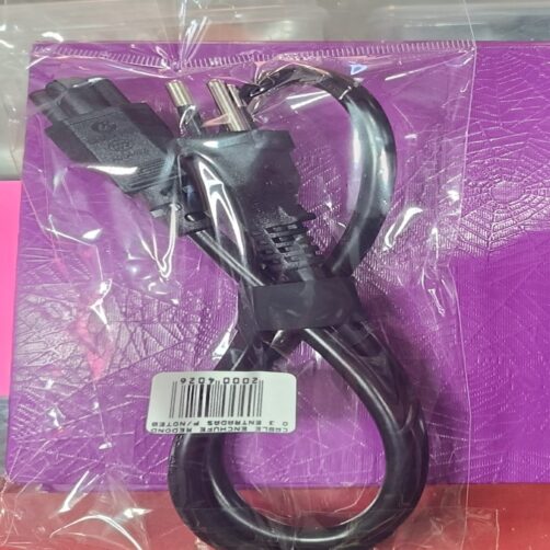 CABLE ENCHUFE REDONDO 3 ENTRADAS P/NOTEBOOK
