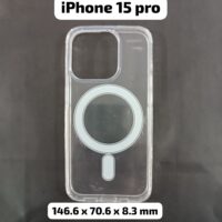 CAPA IPHONE 15 PRO CLEAR MAGNETIC