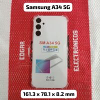 CAPA SAMSUNG A34 TRANSPARENTE