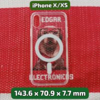 CAPA IPHONE XS TRANSPARENTE MAGNETICO