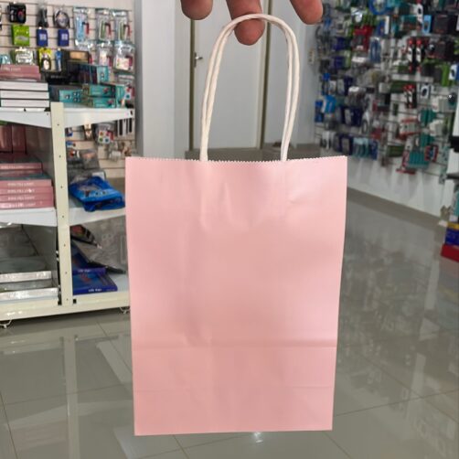 BOLSA COLORIDA PEQUENA DE CARTON