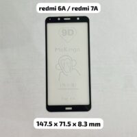 VIDRIO REDMI 7A 5D