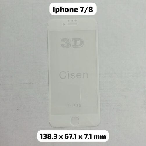 VIDRIO IPHONE 7/8 5D