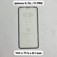 VIDRIO IPHONE 11 PRO/IPHONE XS 5D