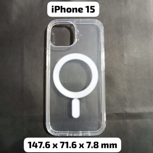 CAPA IPHONE 15 CLEAR MAGNETIC