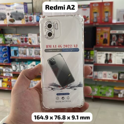 CAPA REDMI A2 TRANSPARENTE