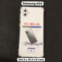 CAPA SAMSUNG A04 TRANSPARENTE