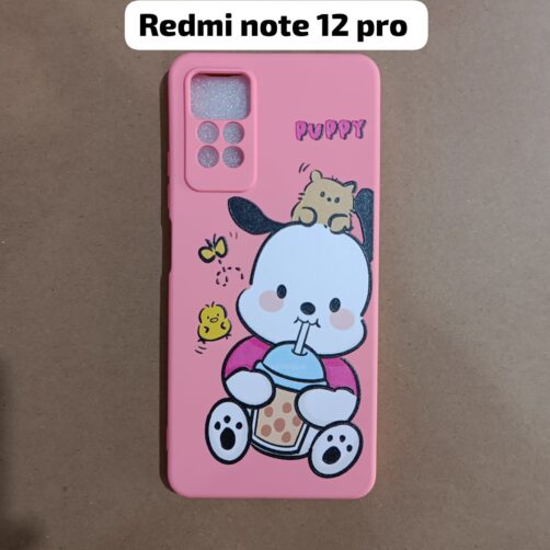 CAPA REDMI NOTE 12 PRO 4G DISENOS VARIOS