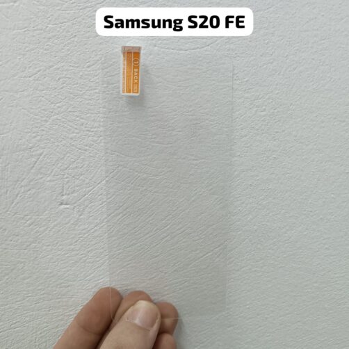 VIDRIO SAMSUNG S20 FE NORMAL