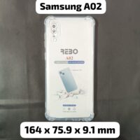 CAPA SAMSUNG A02 TRANSPARENTE