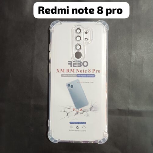 CAPA REDMI NOTE 8 PRO TRANSPARENTE