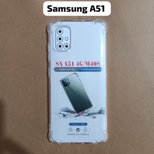 CAPA SAMSUNG A51 TRANSPARENTE