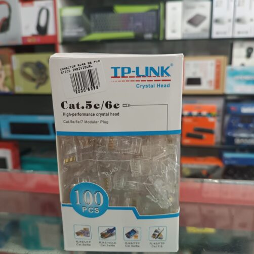 CONECTOR RJ45 DE PLASTICO INDIVIDUAL