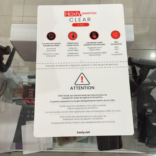 PELICULA HIDROGEL PARA TABLET CLEAR