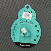 ADAPTADOR LIGHTNING P/CARGA+AURICULAR LU-801 LUO