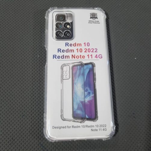 CAPA REDMI 10 2022/REDMI NOTE 11 TRANSPARENTE