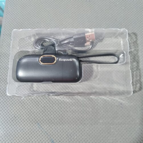 CARGADOR PORTATITL 5.200MAH NEGRO EP-C873 ECOPOWER