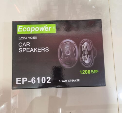 PARLANTE P/AUTO 5 VIAS 2 PZS EP-6102 ECOPOWER