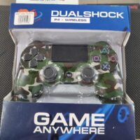 CONTROL DE PS4 PLAY GAMES VERDE CAMUFLADO