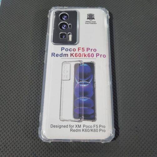 CAPA POCO F5 PRO TRANSPARENTE