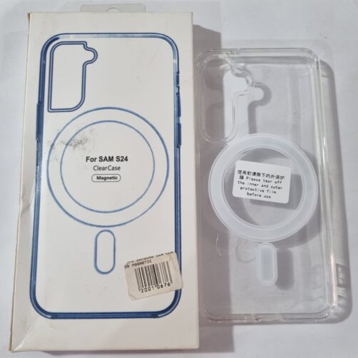 CAPA SAMSUNG S24 CLEAR MAGNETIC