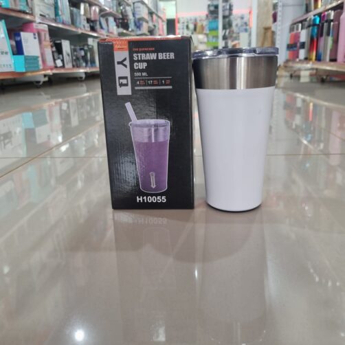 VASO TERM. C/ABRIDOR TRAS. BLANCO H-10055 YQ 500ML